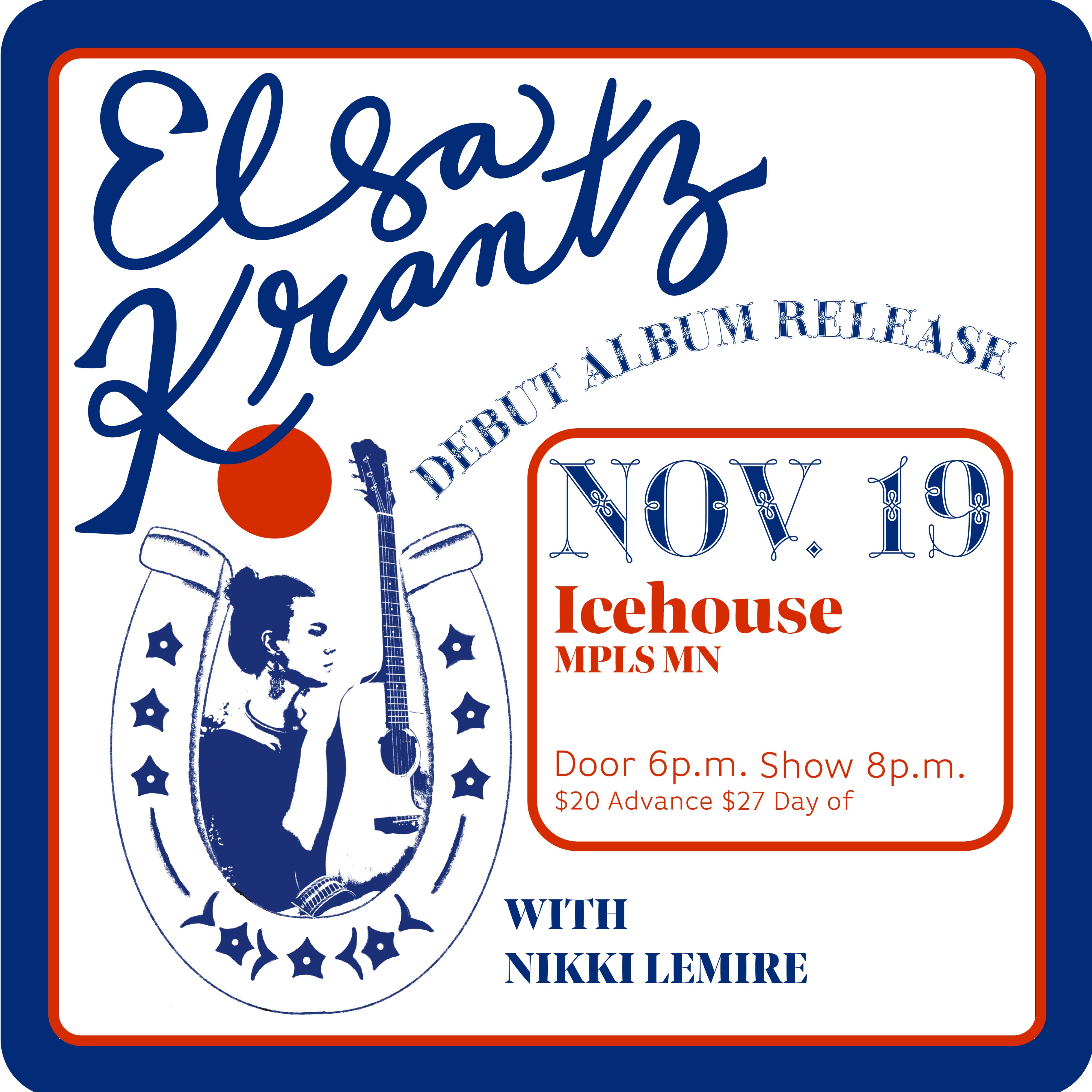 Elsa Krantz Debut Album Release with Nikki Lemire Quartet