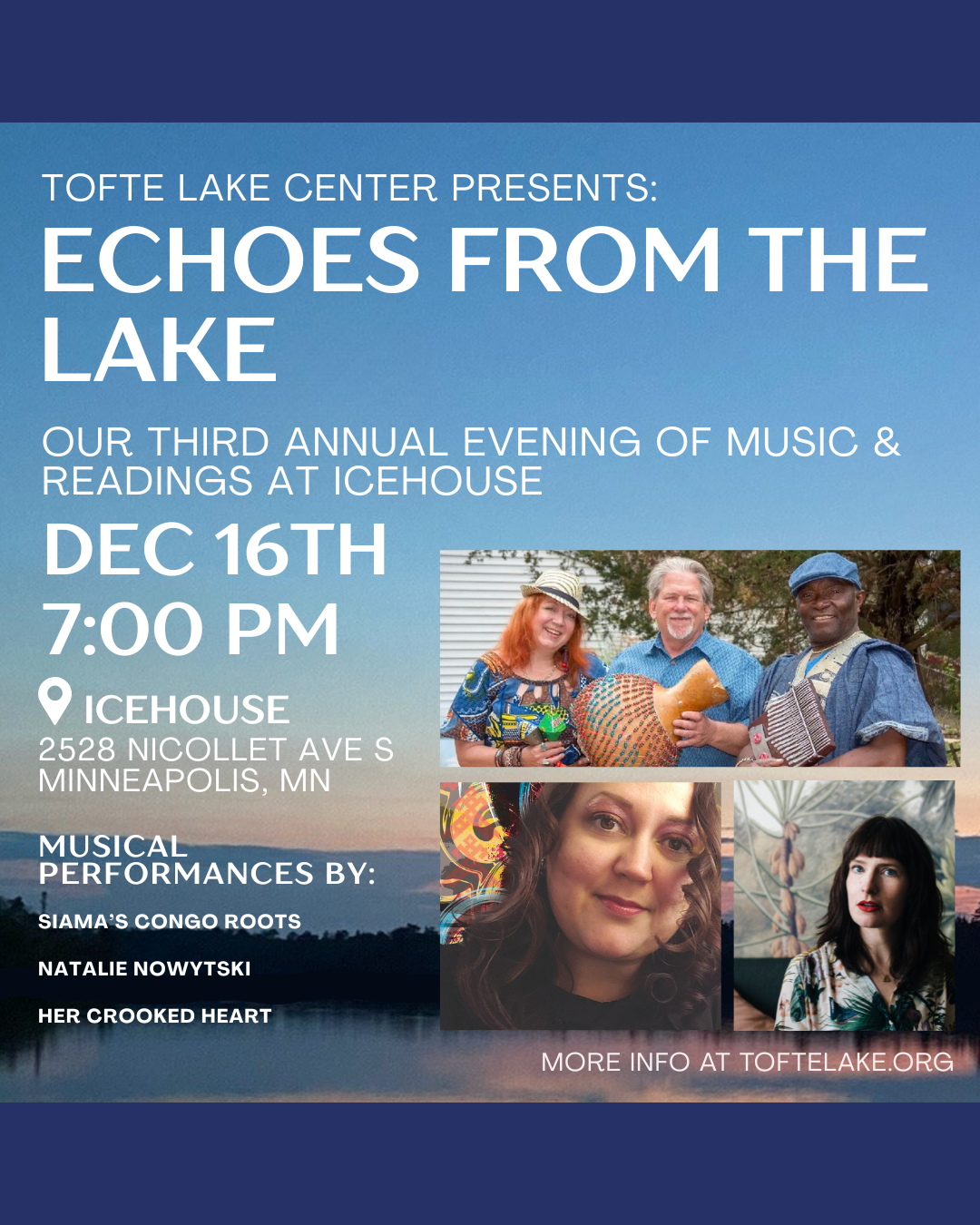 Tofte Lake Center Presents Echoes from the Lake