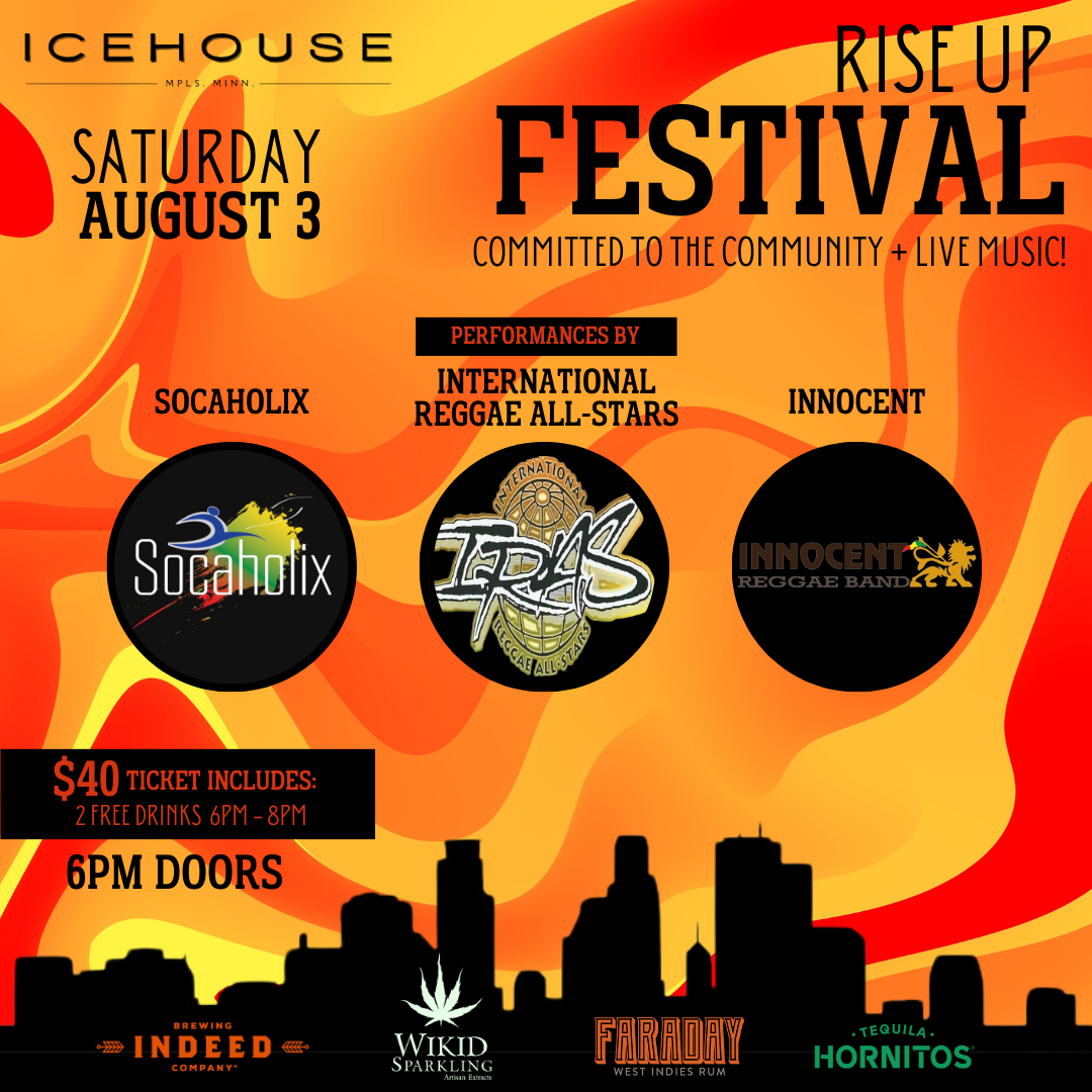 Rise Up Reggae Festival w/ Socaholix / INTL Reggae All-Stars, Innocent