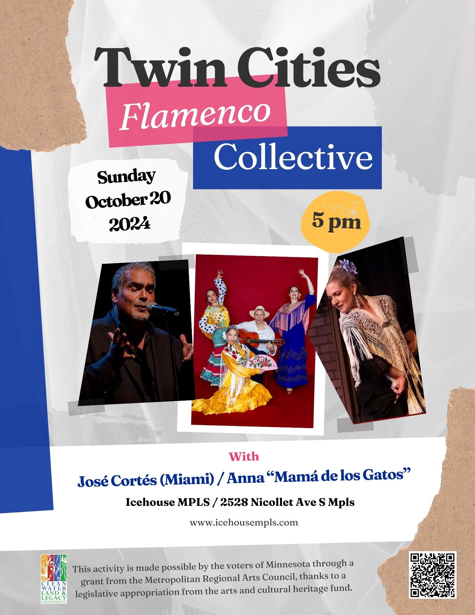 Twin Cities Flamenco Collective w/ José Cortés & Anna "Mamá de los Gatos"