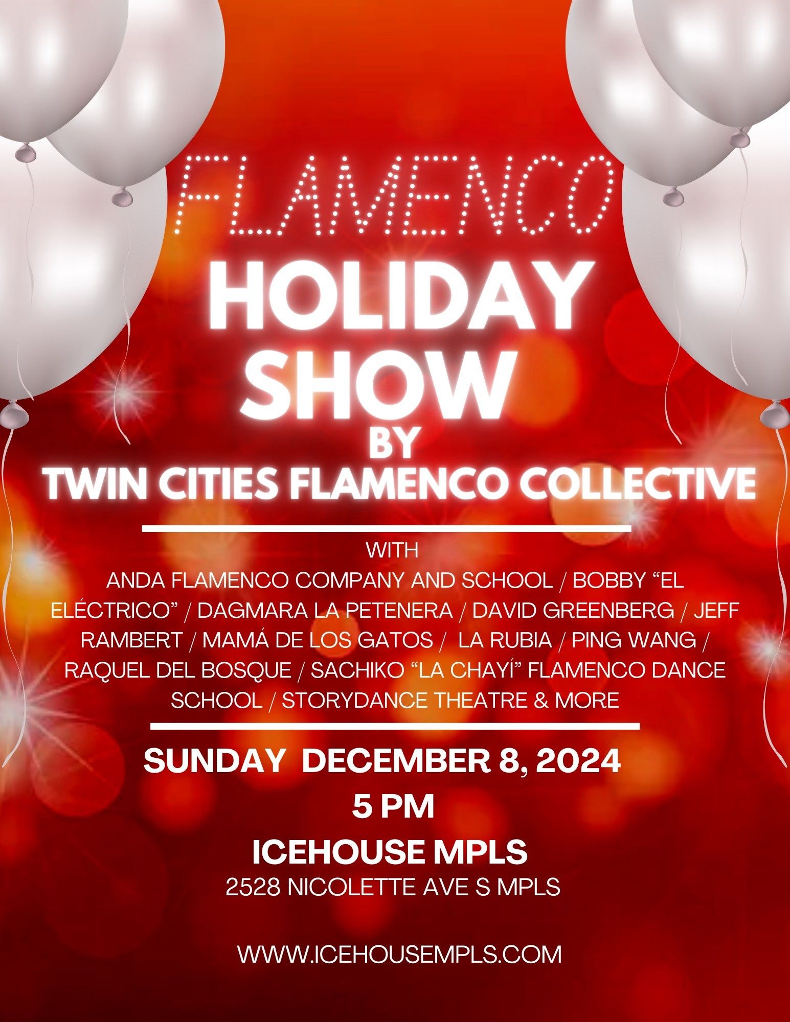 Flamenco Holiday Show w/ Twin Cities Flamenco Collective