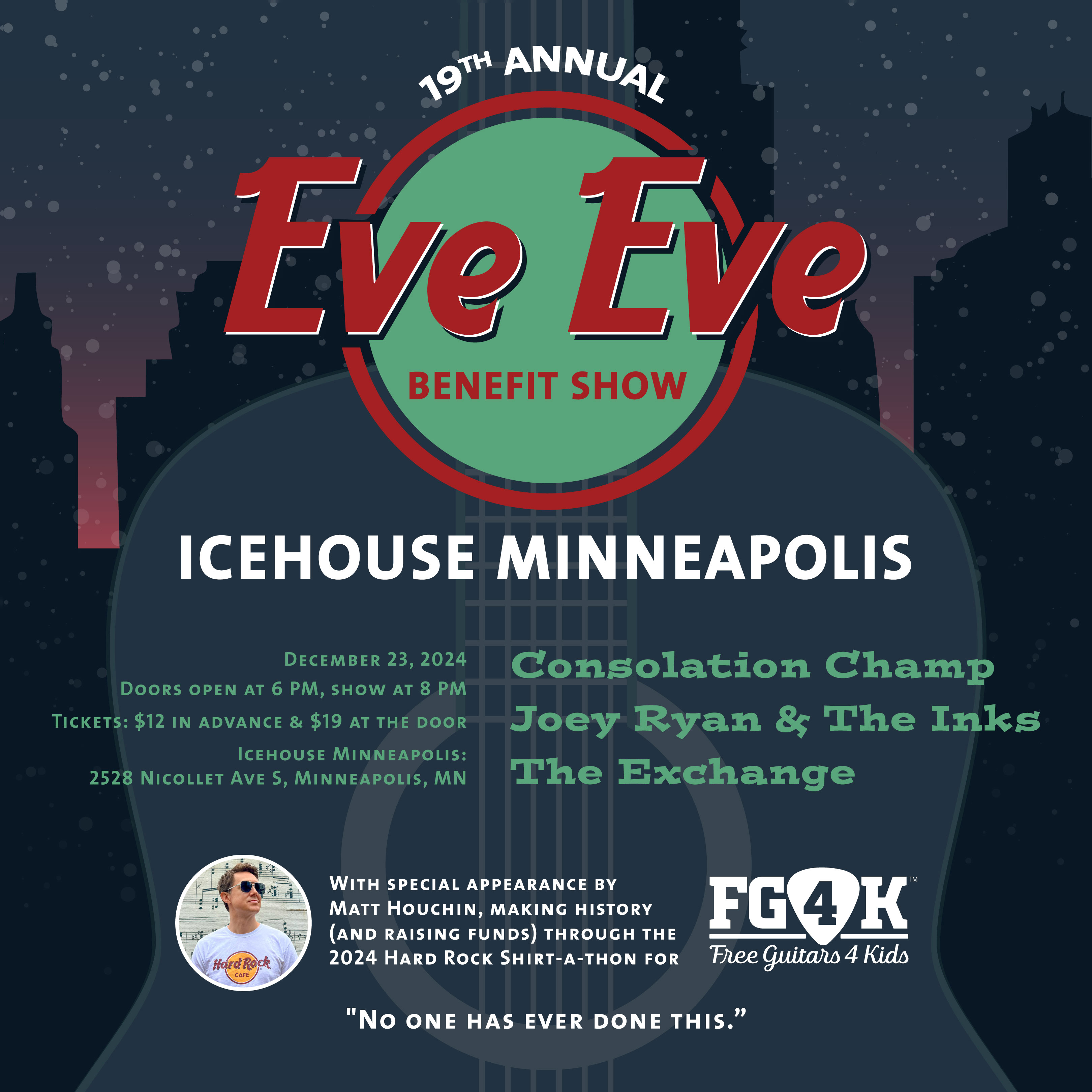 19th Annual Eve Eve Benefit Show