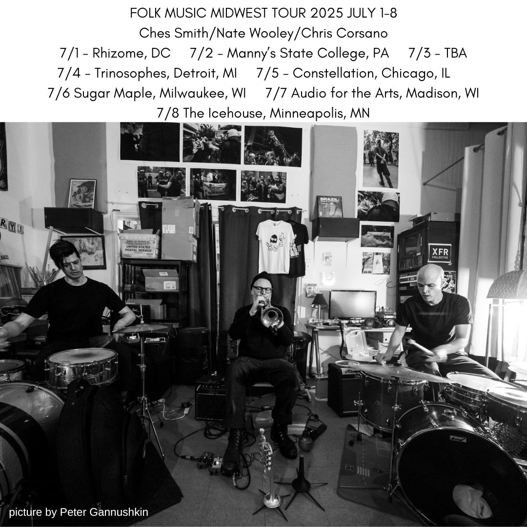 Nate Wooley, Ches Smith & Chris Corsano w/ Michael Lewis & JT Bates