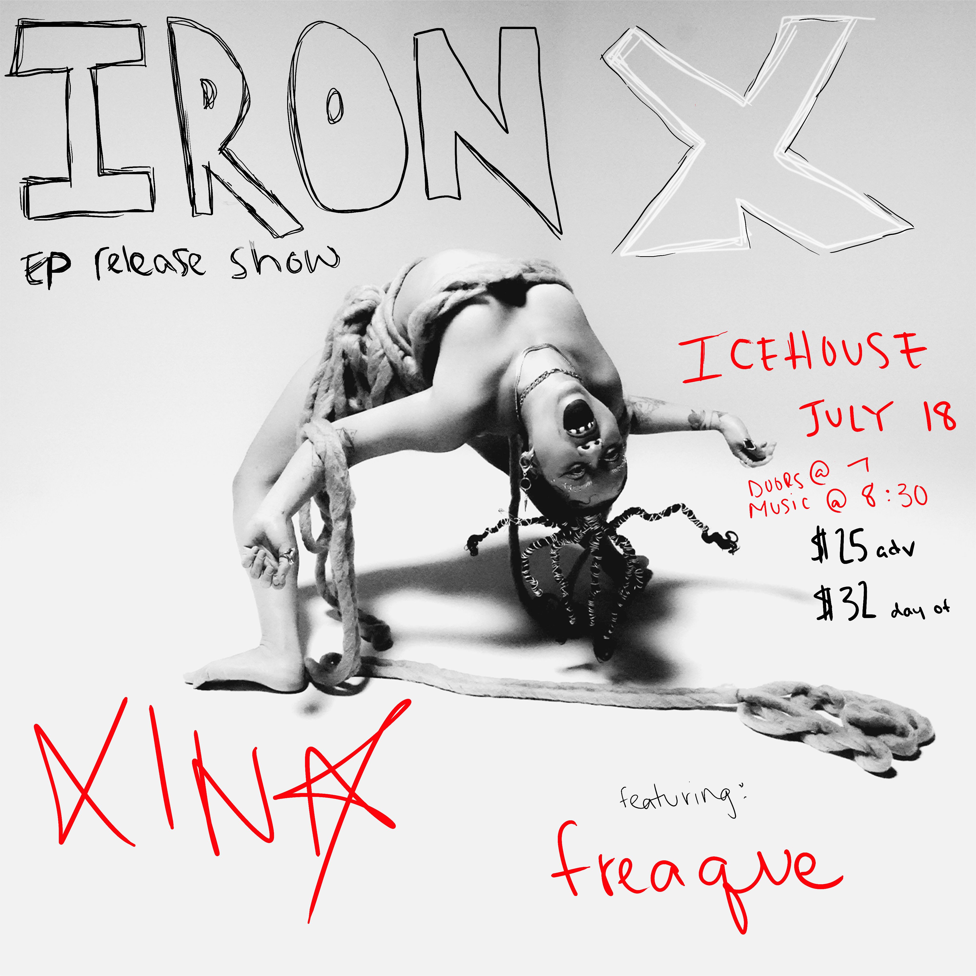 XINA - IRON X Release Show