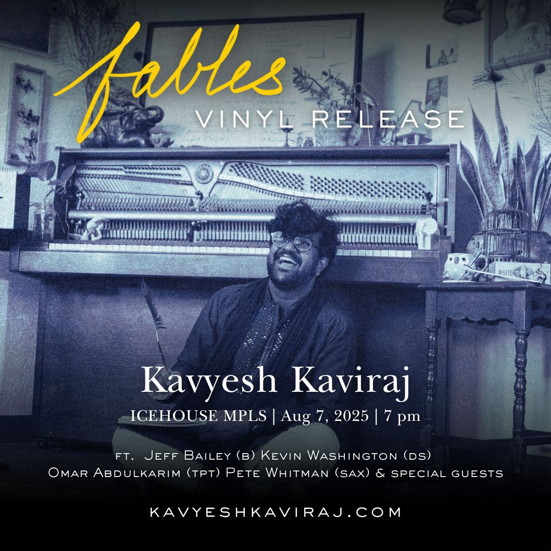 Pianist and composer Kavyesh Kaviraj tells his own story on his debut album Fables.