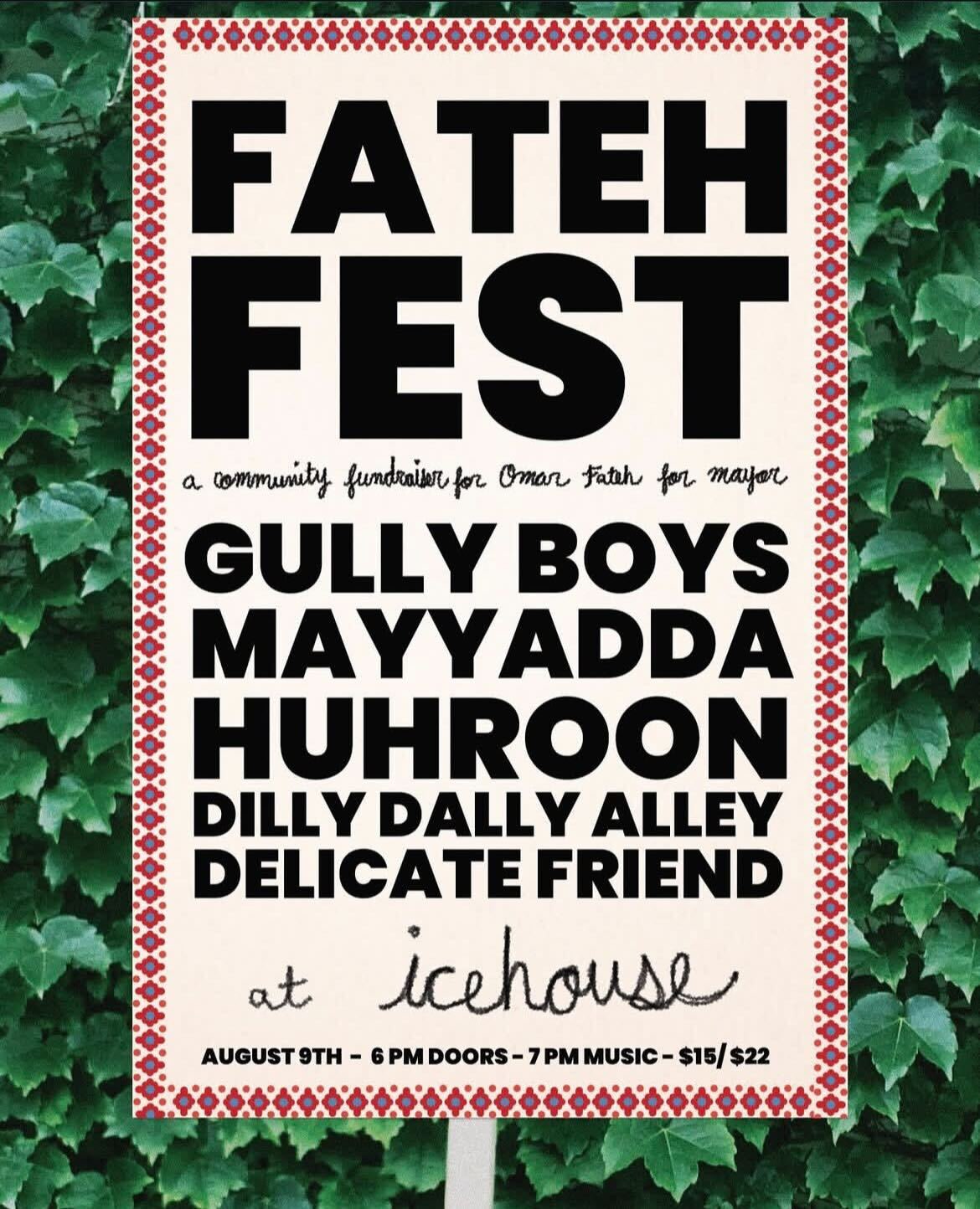 Omar Fateh Fundraiser