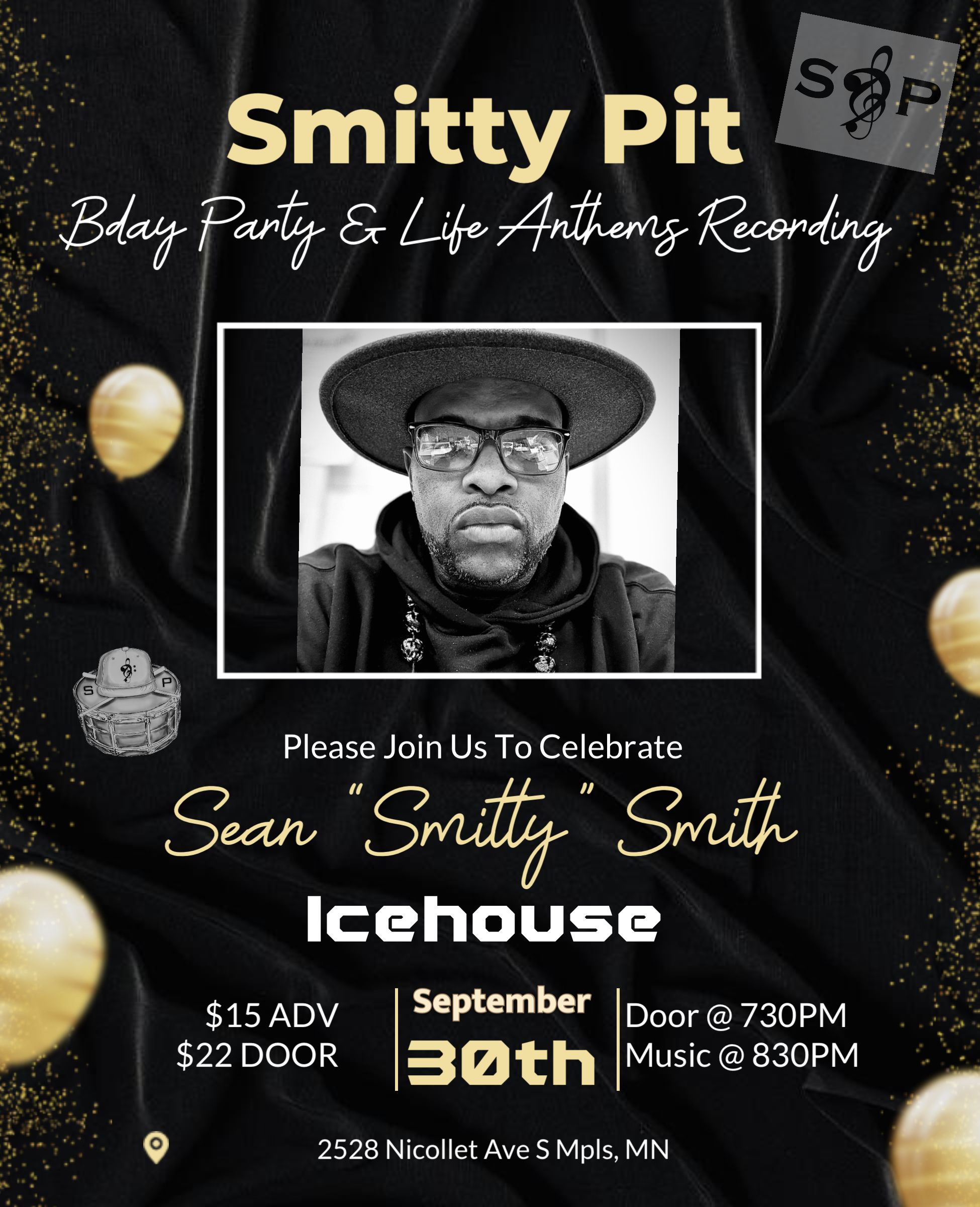 SEAN SMITTY SMITH BDAY PARTY & LIVE RECORDING