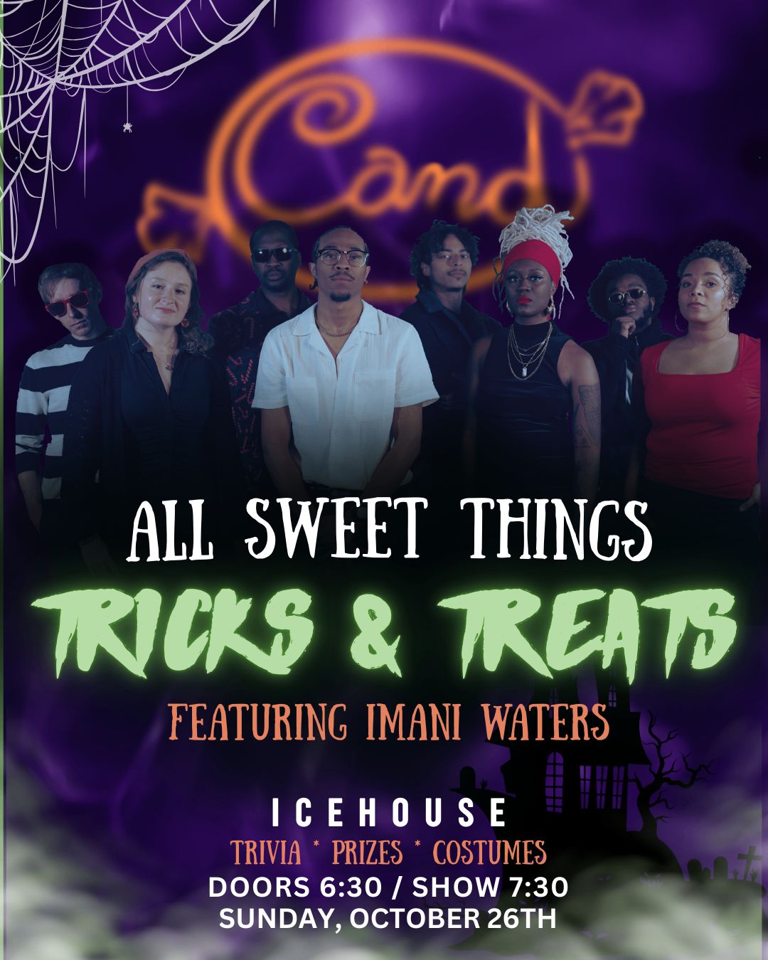 Traiveon & Candi featuring Imani Waters: "All Sweet Things: Tricks and Treats"