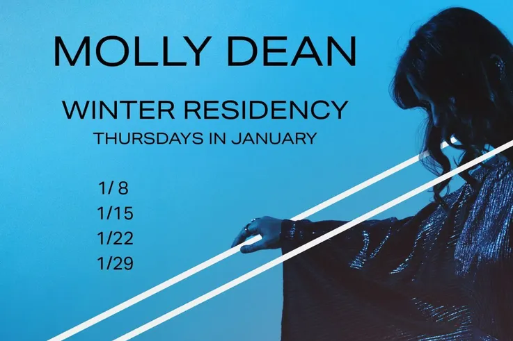 Molly Dean: Winter Residency — A Month of Intimate, Evolving Performances FT LAAMAR duo with Jonah Hatton of Harlow/Squinny on pedal steel