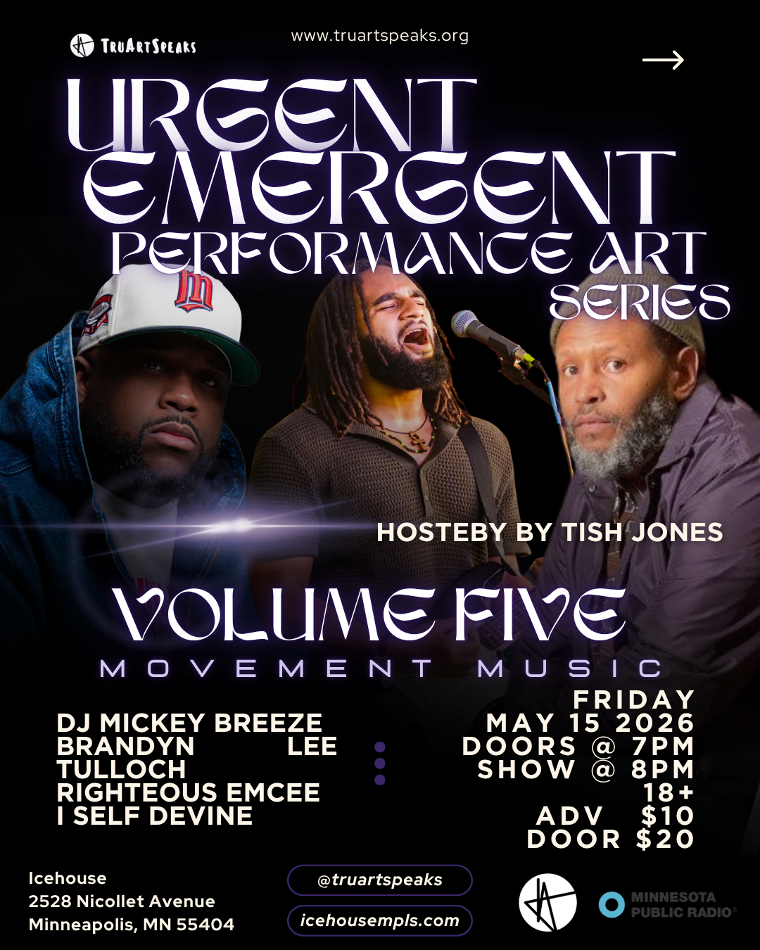 Urgent Emergent Performance Art Series: Volume Five Movement Music
