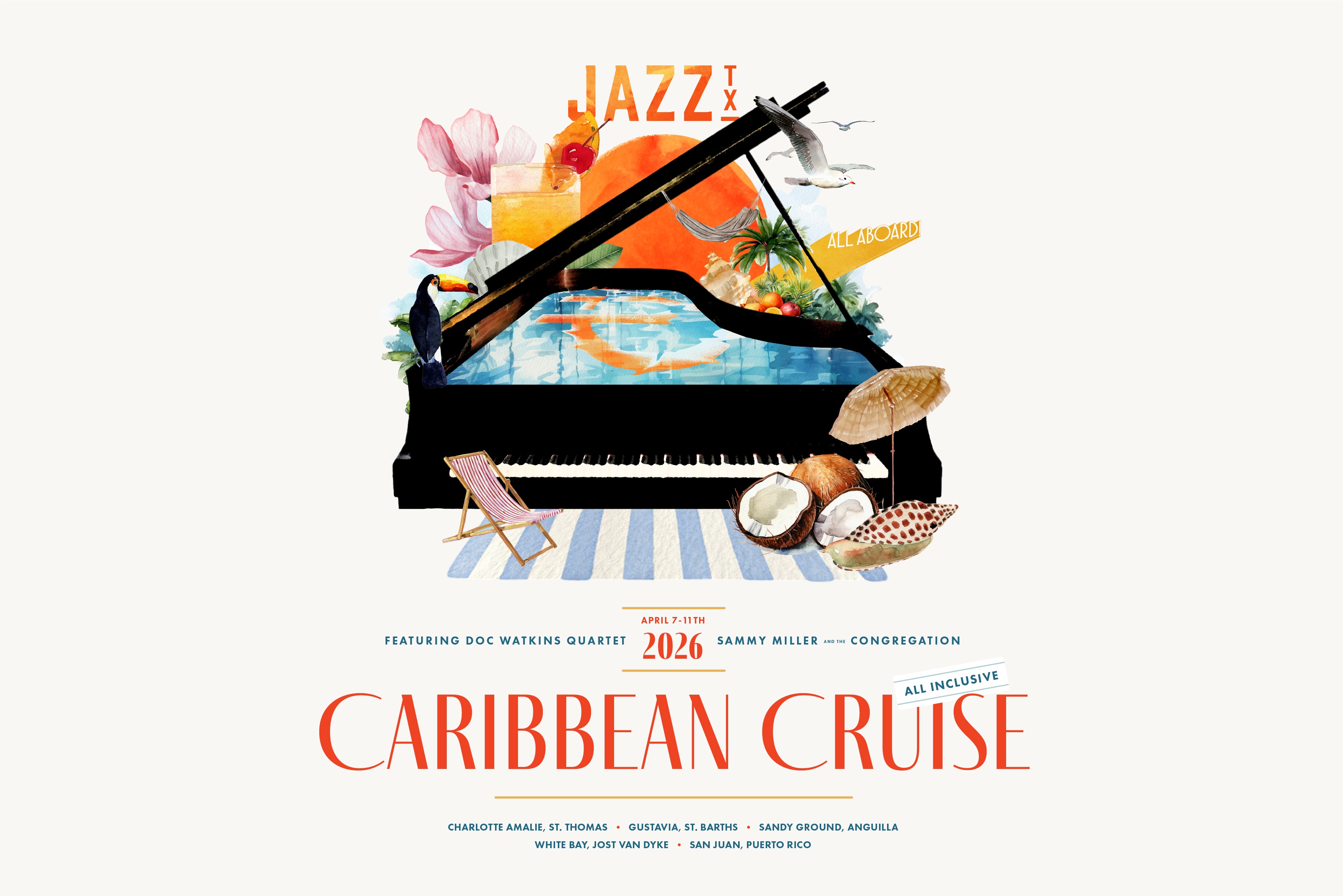 The Jazz, TX Caribbean Cruise!