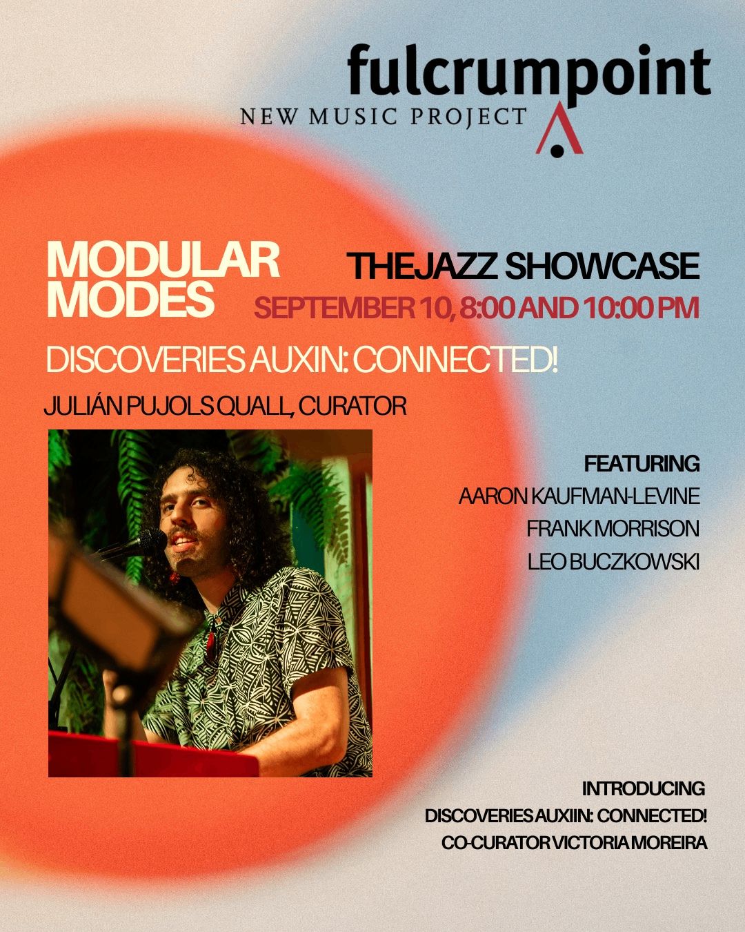 Fulcrum Point New Music Project Discoveries AuxIn: Connected! w/ Julián and Friends