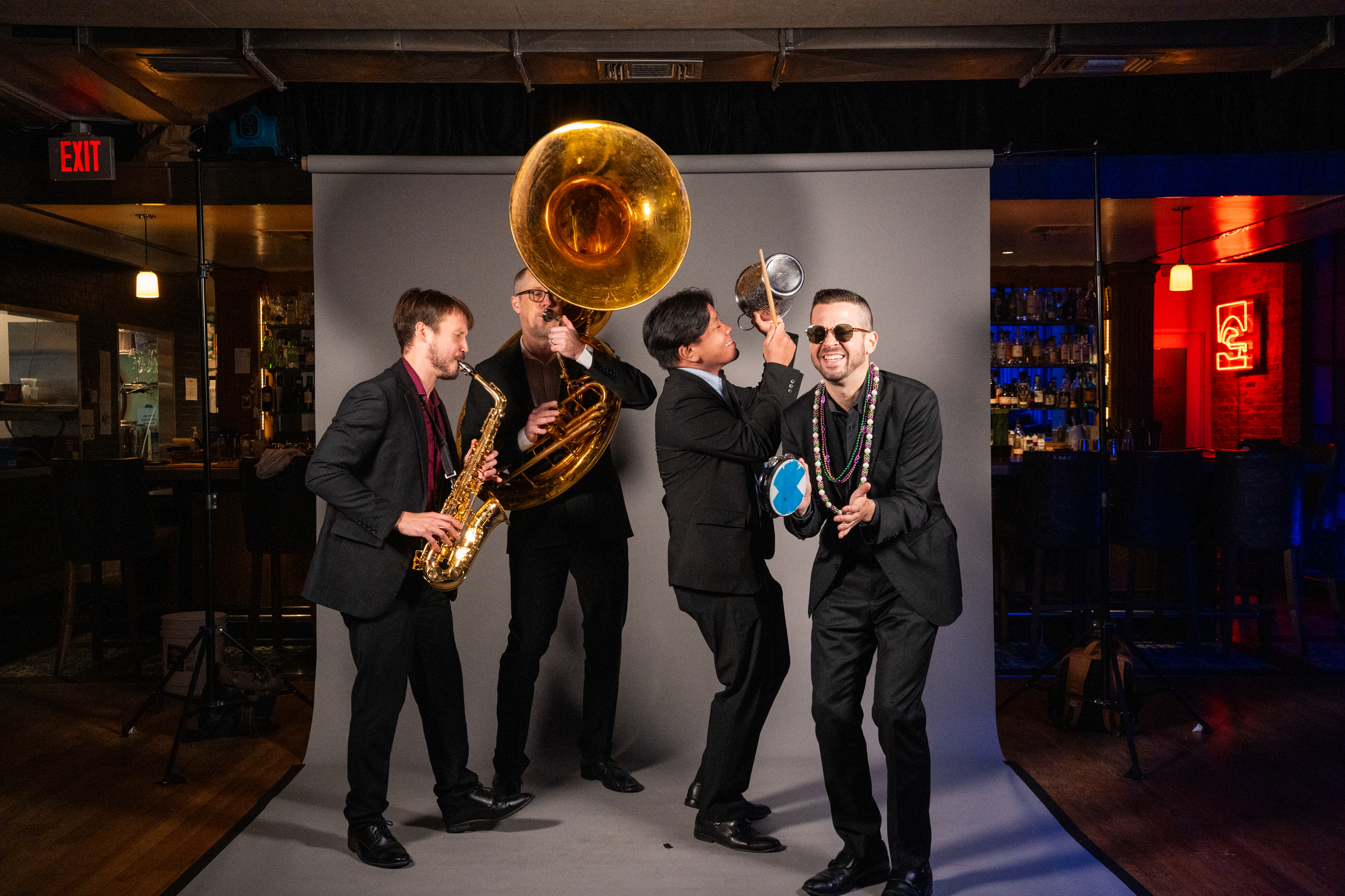 New Orleans Night! A Mardi Gras Party with Brandon Guerra, Adam Carrillo, and friends