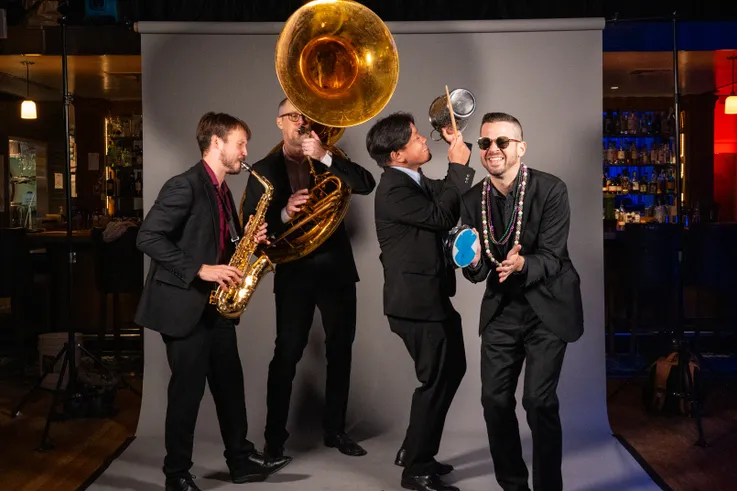 New Orleans Night! A Mardi Gras Party with Brandon Guerra, Adam Carrillo, and friends