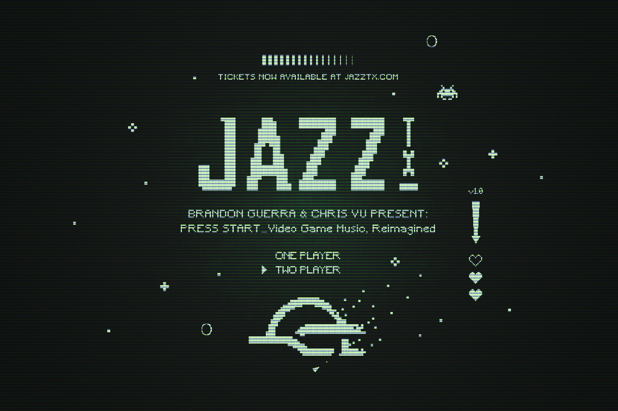 Jazz, TX Presents: Press Start- Video Game Music, Reimagined