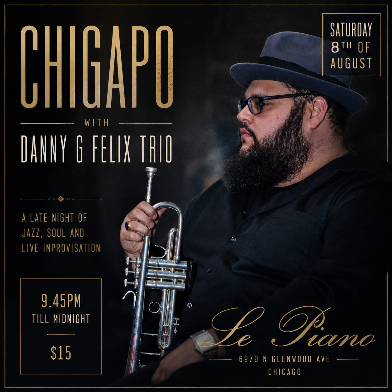 Chigapo with The Danny G Felix Trio