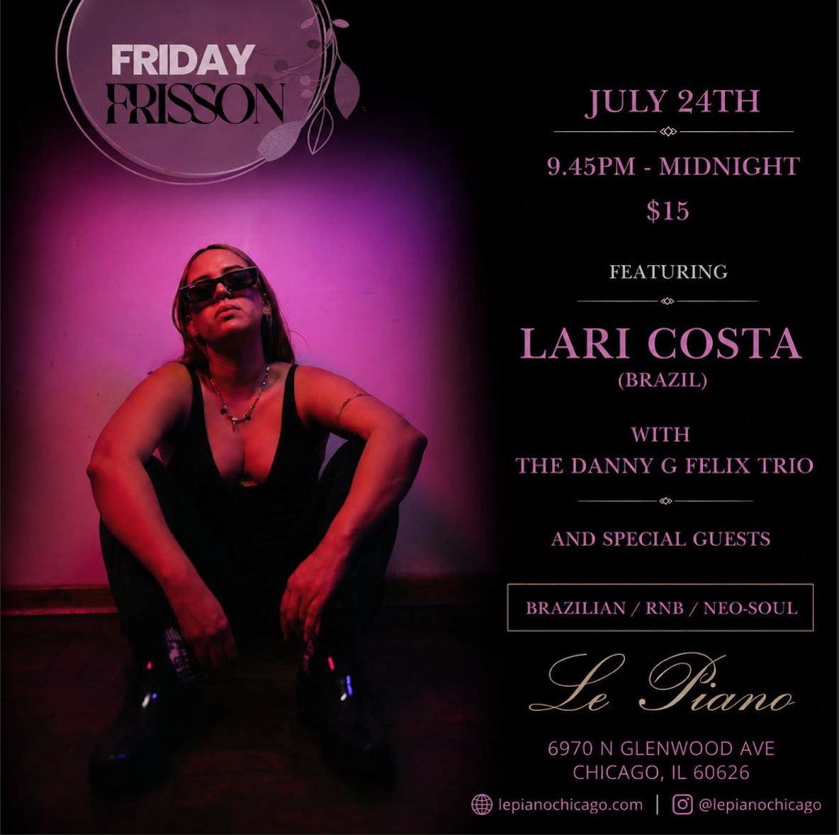 Friday Frisson: Lari Costa