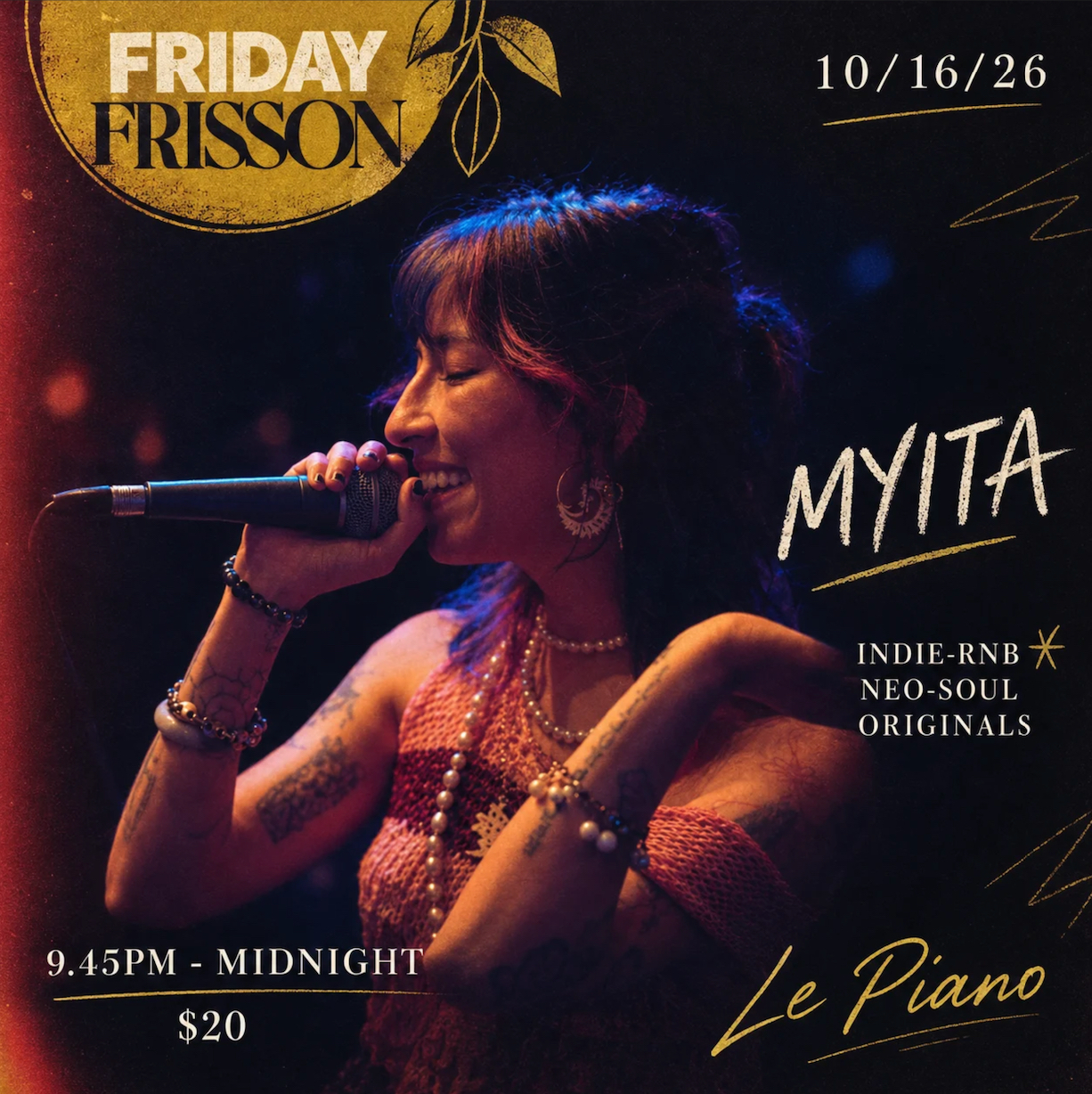 Friday Frisson with MYITA