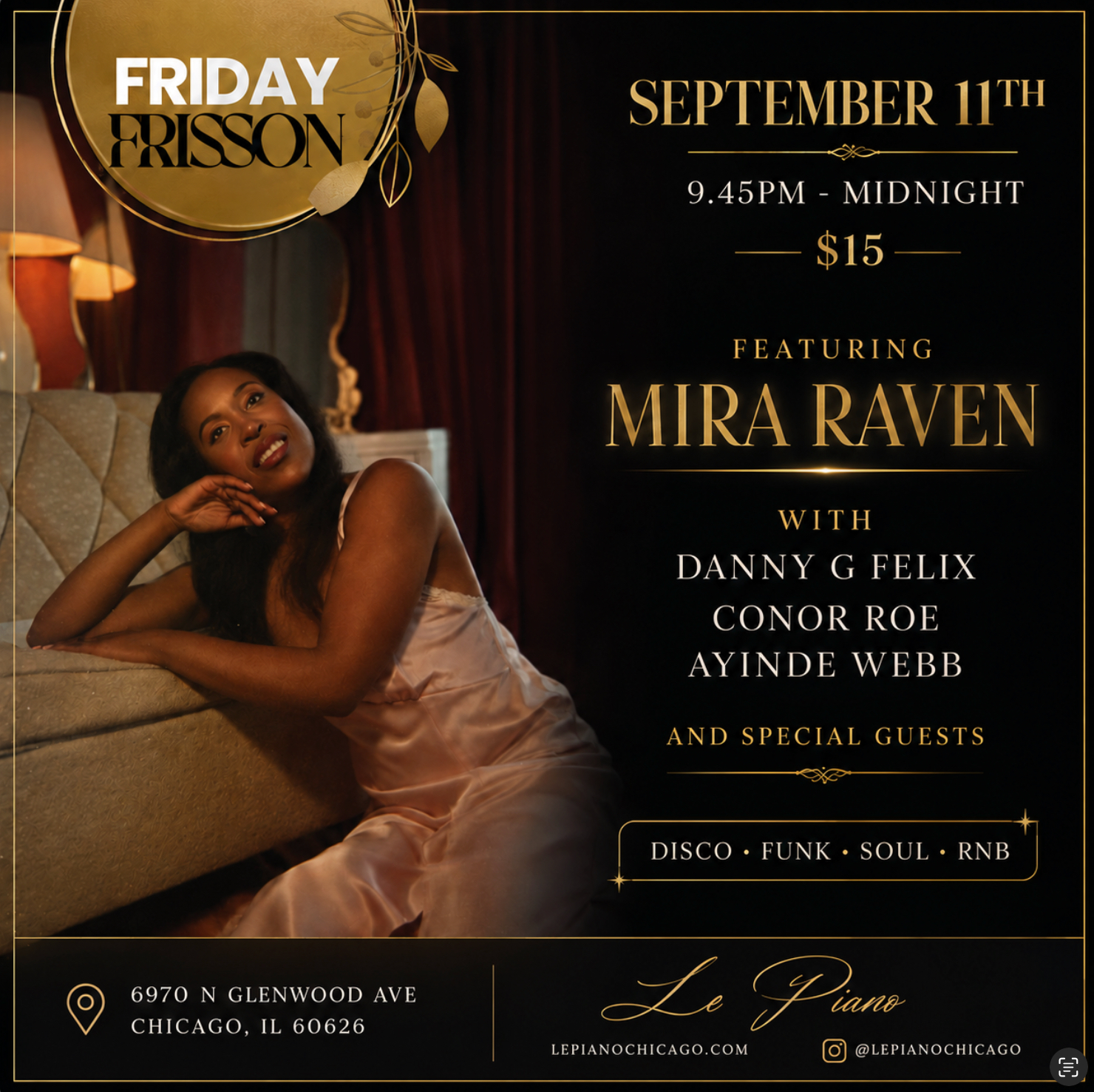 Friday Frisson with Mira Raven