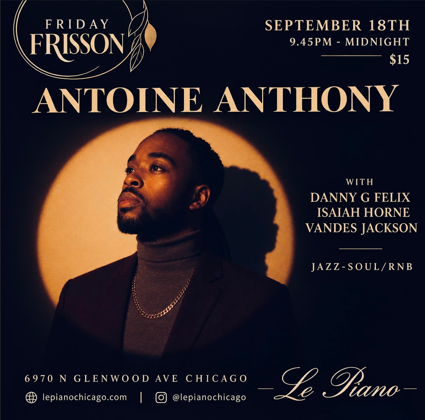 Friday Frisson: Antoine Anthony