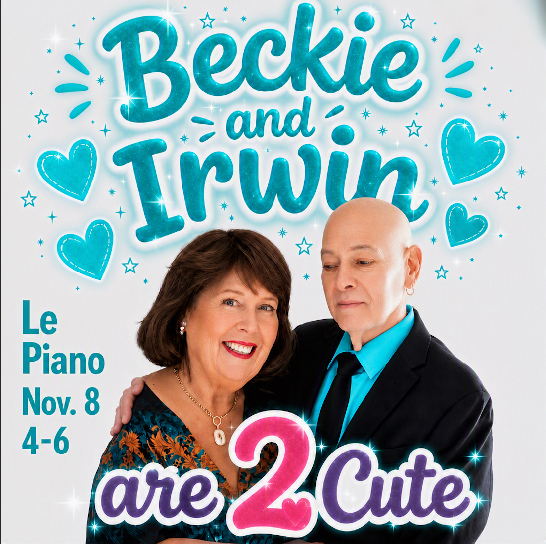 Beckie & Irwin are 2 Cute!