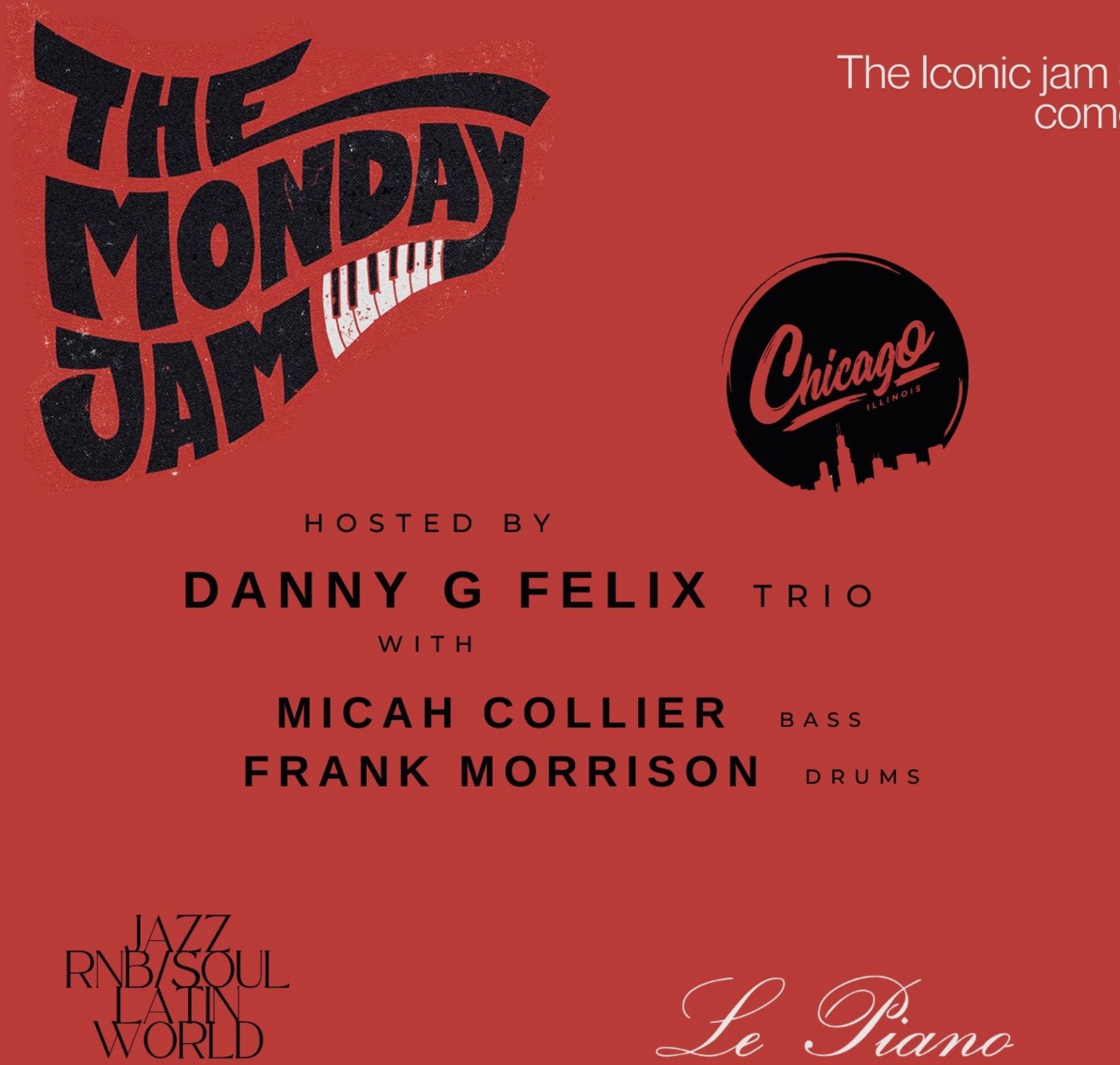 The Monday Jam | Hosted by Aussie Danny G Felix