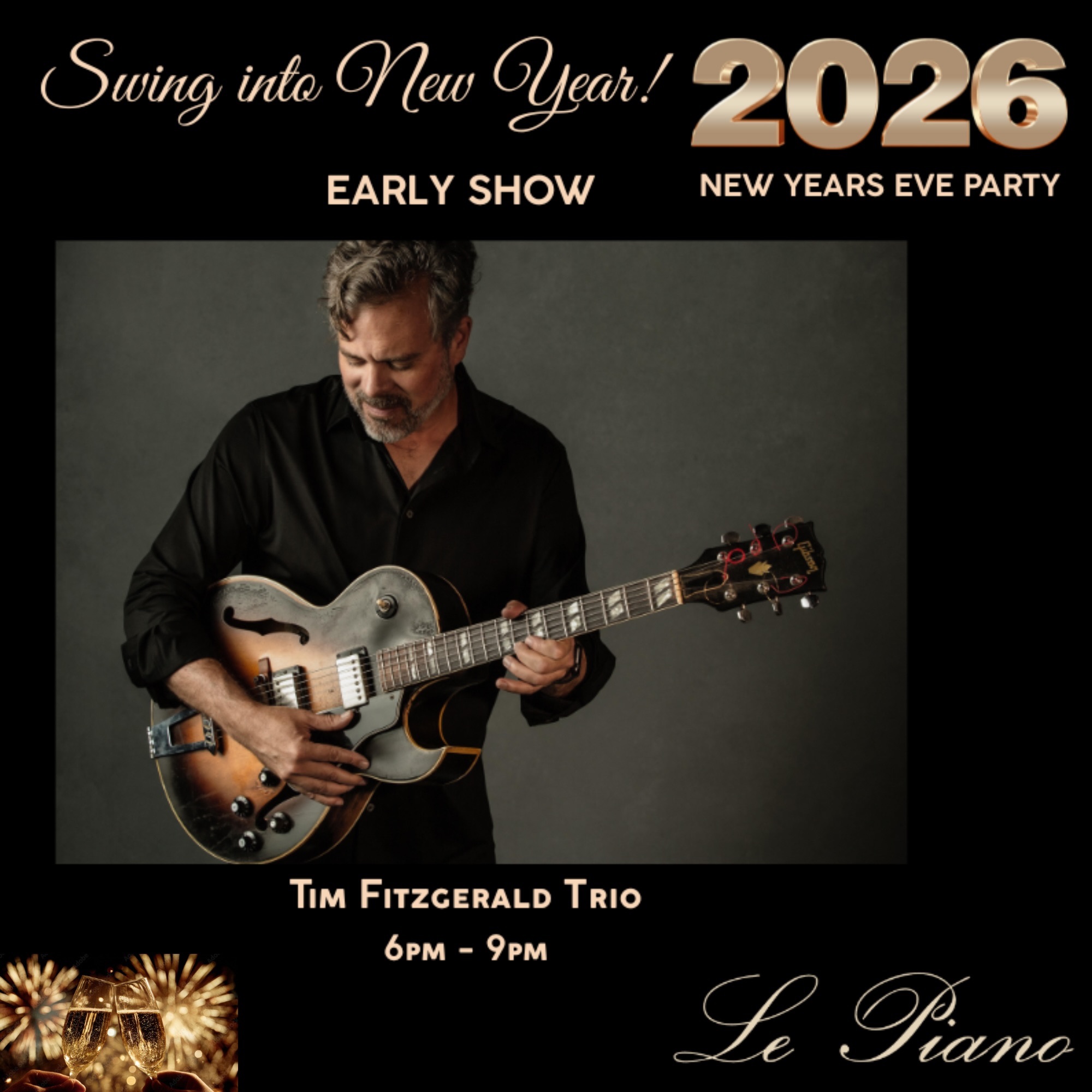 Swing into New Years with The Tim Fitzgerald Trio