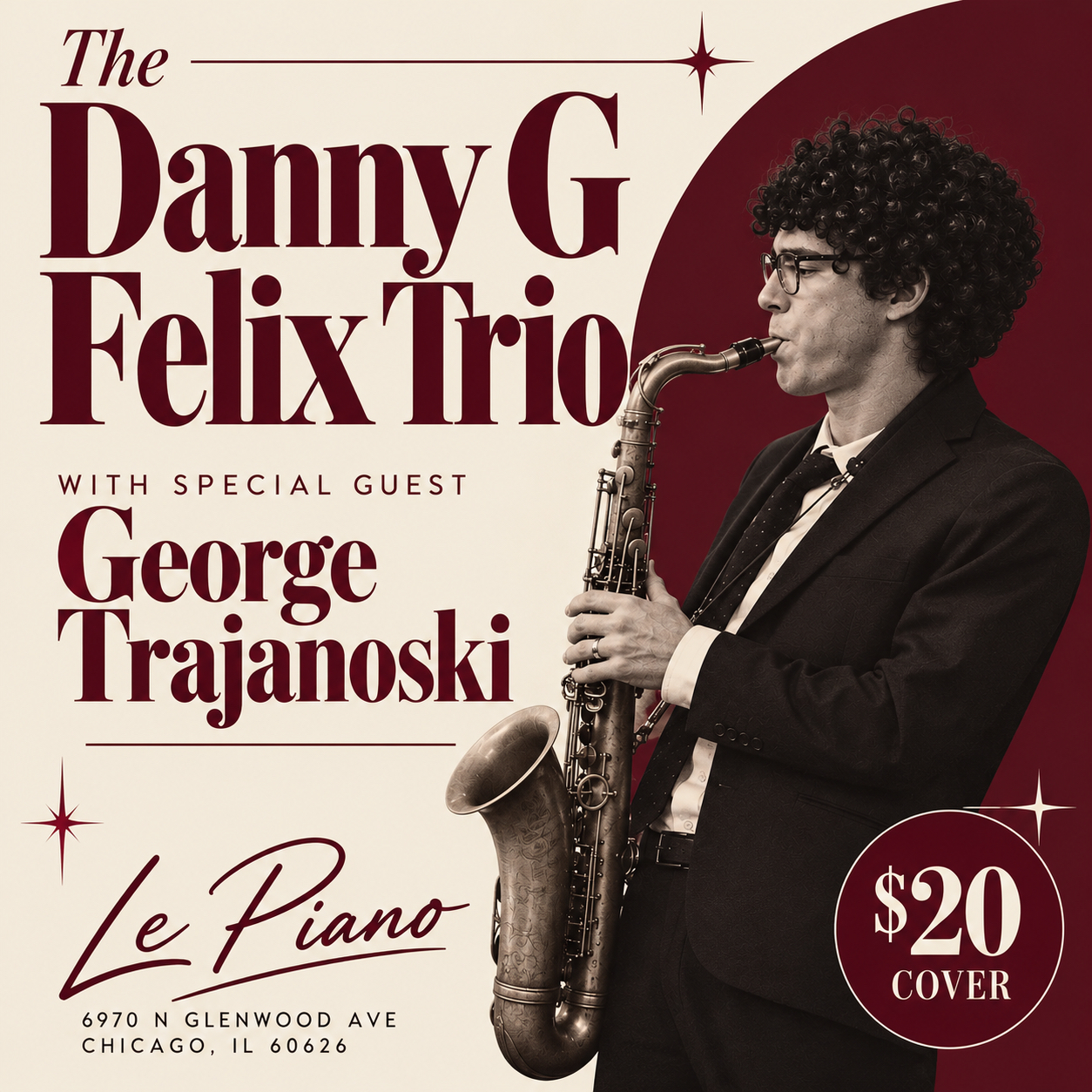 The Danny G Felix Trio with George Trajanoski