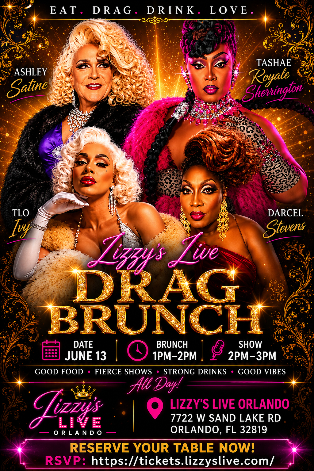 Lizzy's Live Drag Brunch