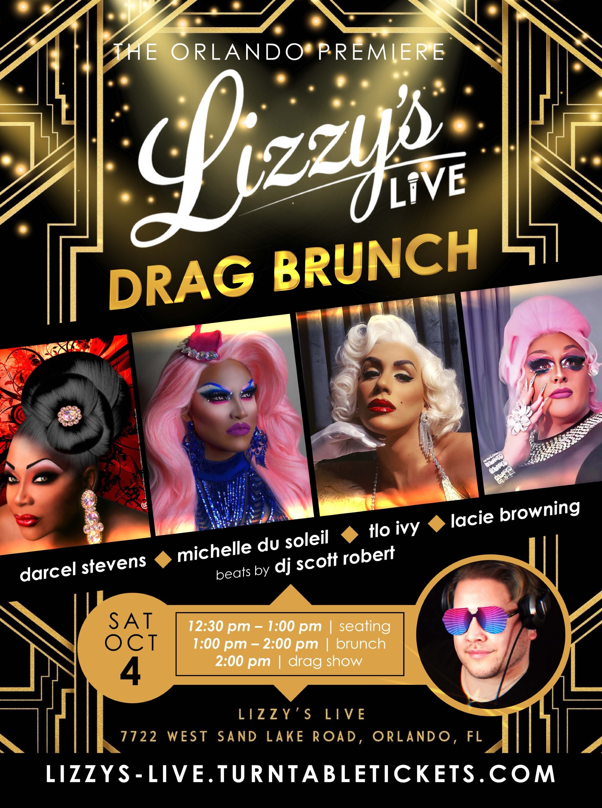 The Orlando Premiere of Lizzy's Live Drag Brunch