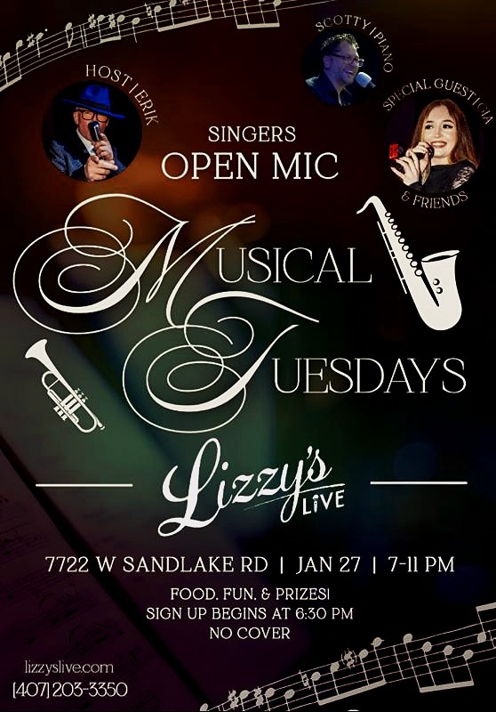 Musical Tuesdays Open Mic Night