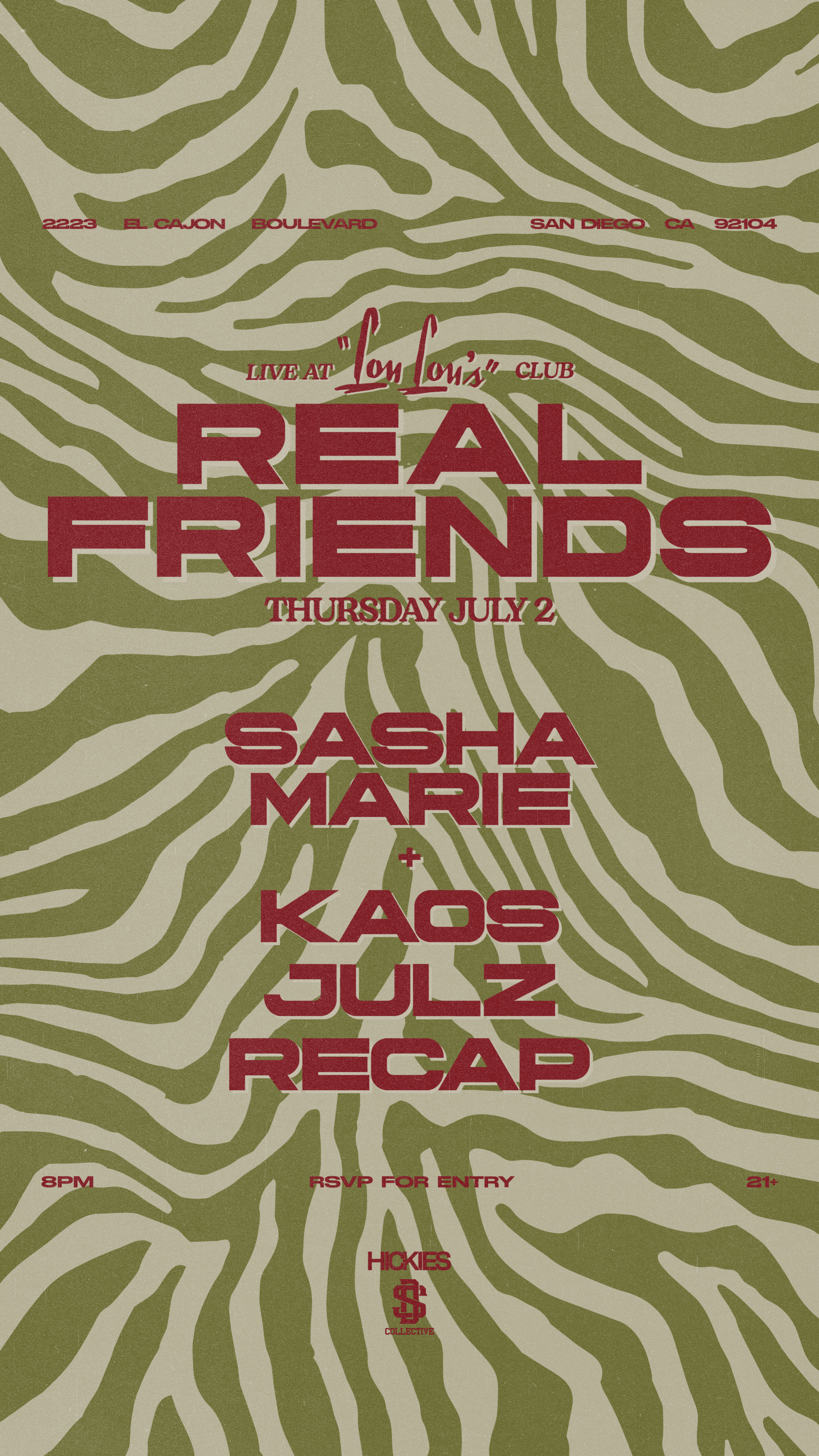 REAL FRIENDS w/ SASHA MARIE & KAOS, JULZ, RECAP