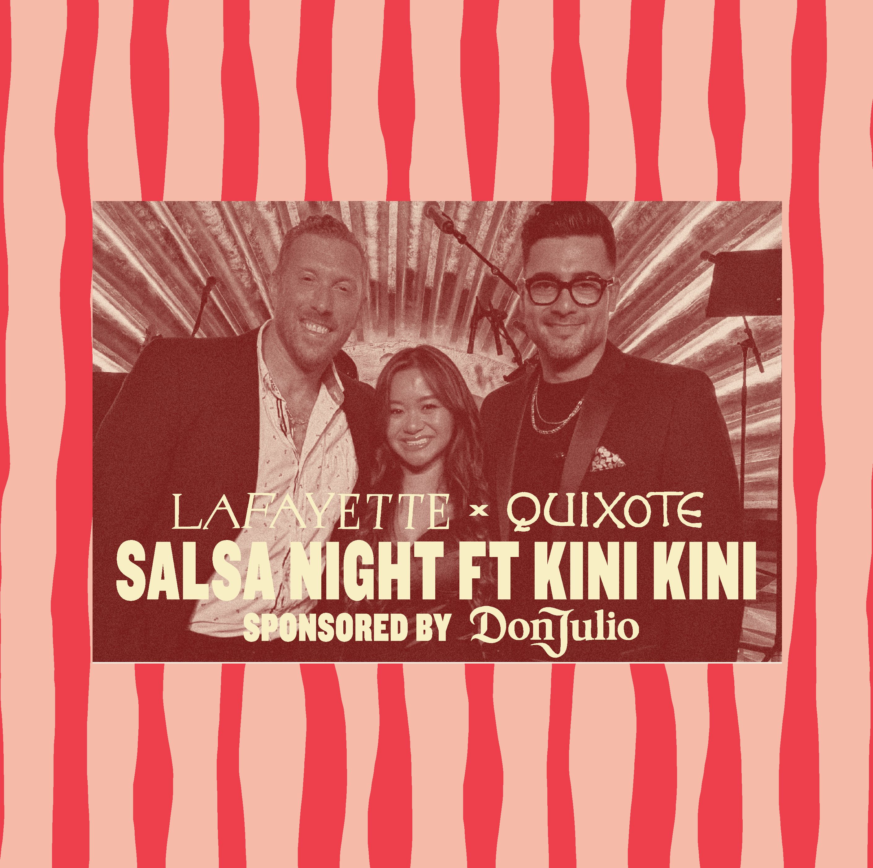 QUIXOTE SALSA NIGHT featuring KINI KINI - sponsored by DON JULIO