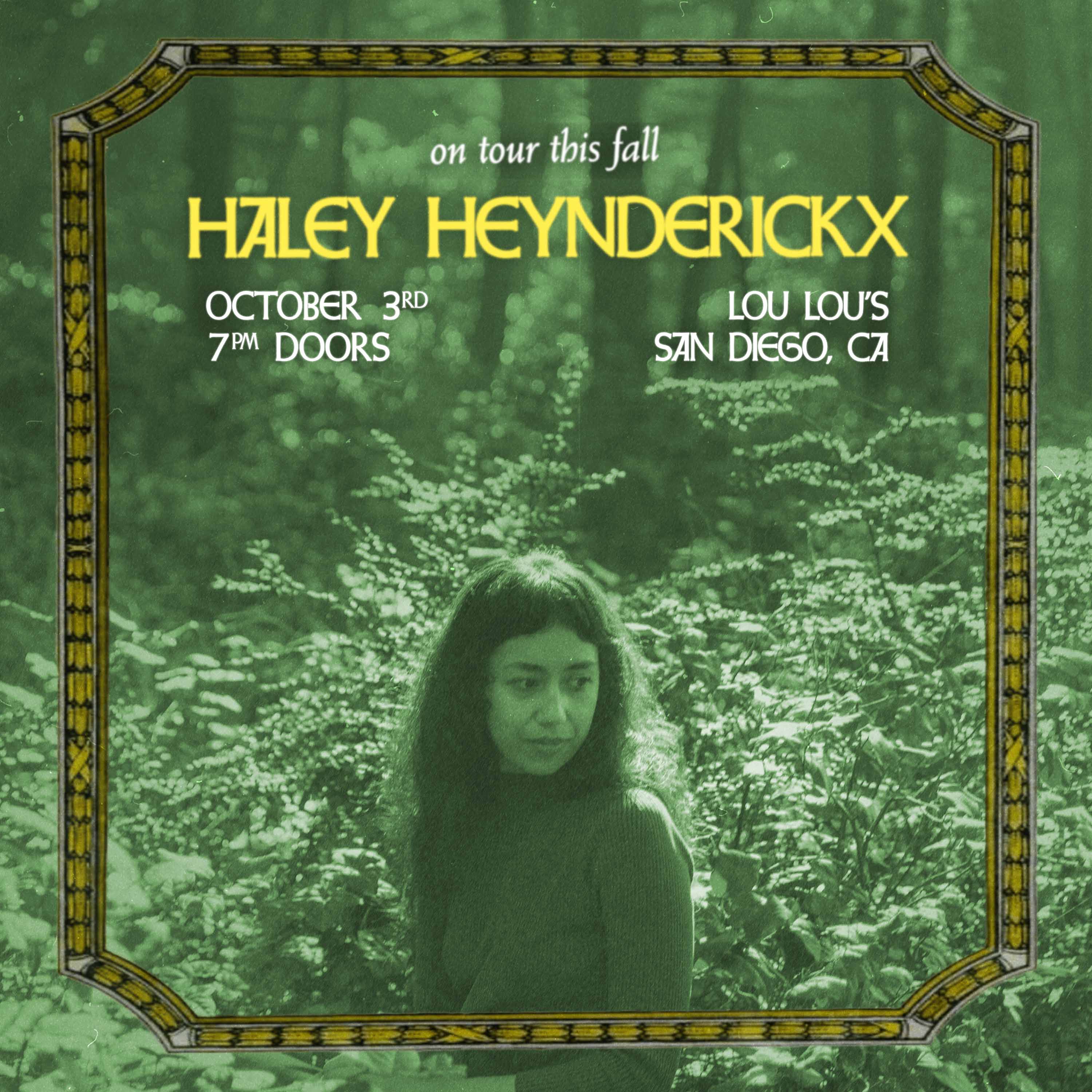 HALEY HEYNDERICKX