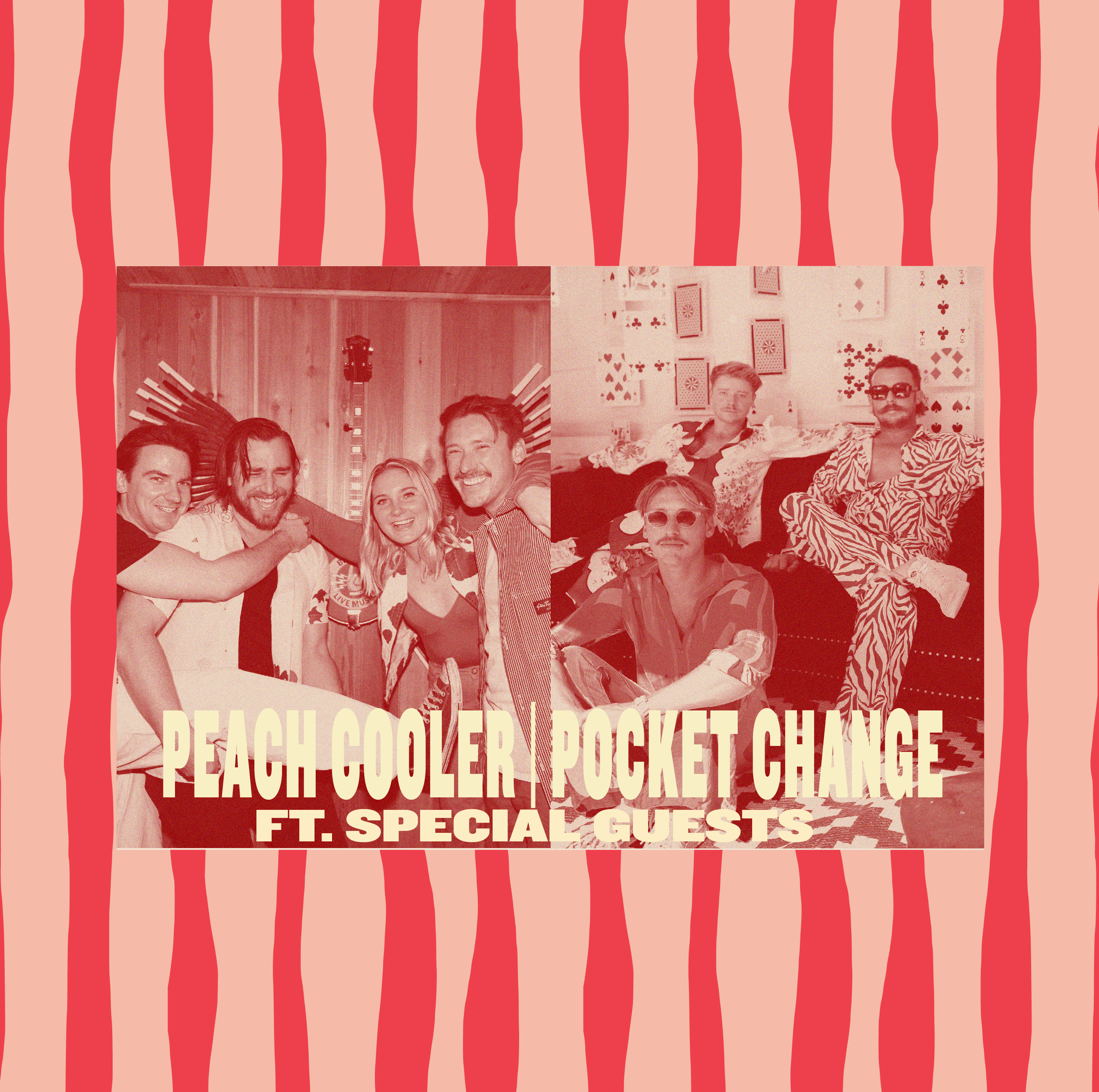 PEACH COOLER & POCKET CHANGE