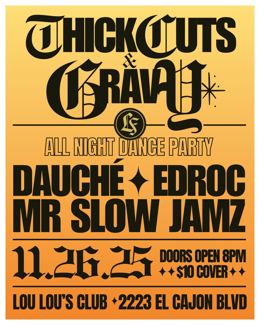 THICK CUTS & GRAVY ft DAUCHE, EDROC & MR SLOW JAMZ