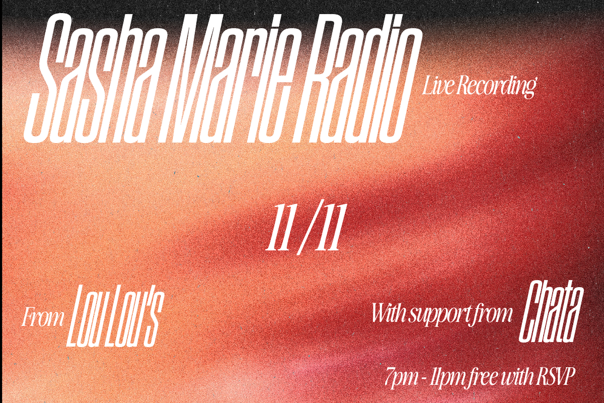 SASHA MARIE RADIO - Live Recording