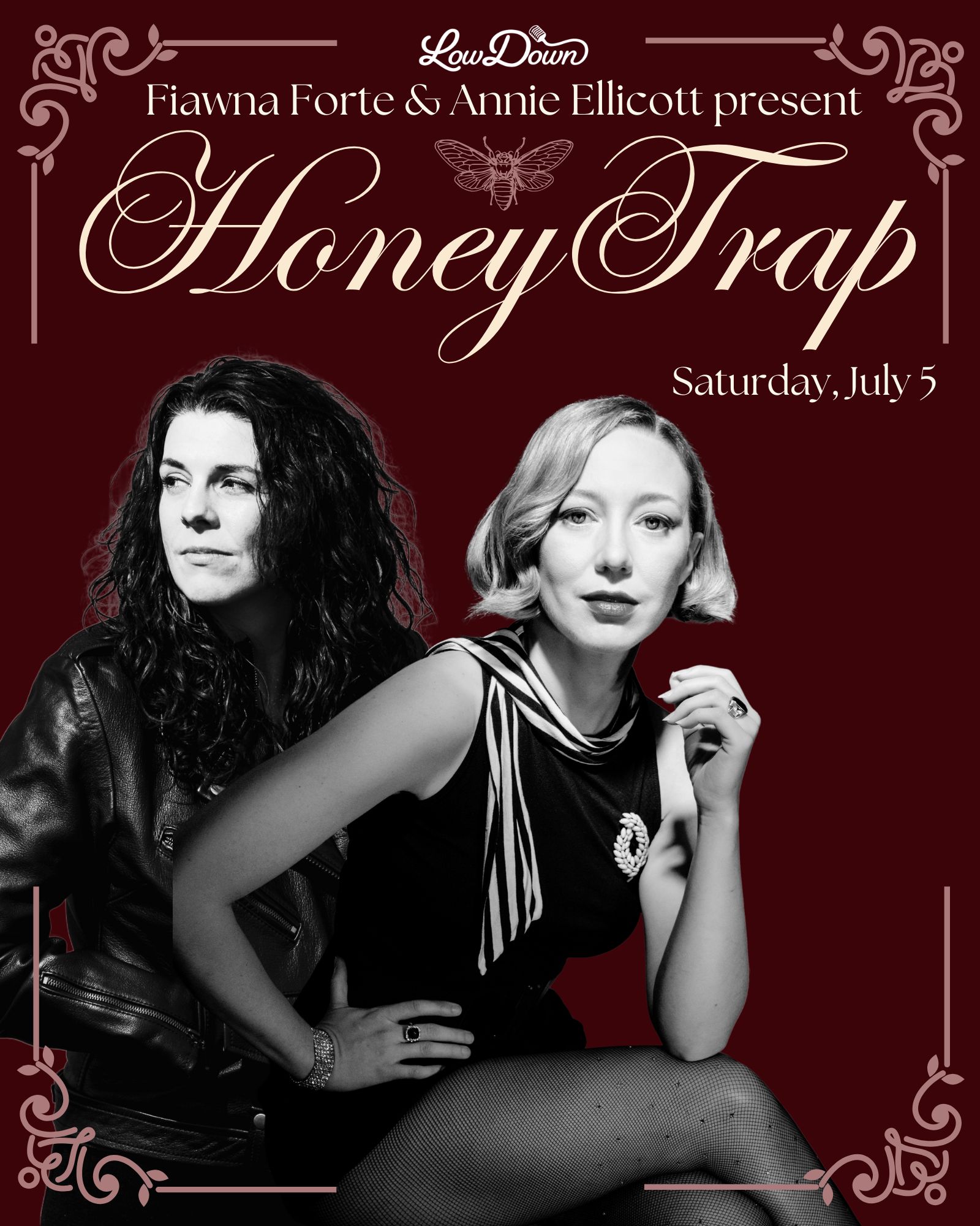 Fiawna Forte & Annie Ellicott with HONEYTRAP