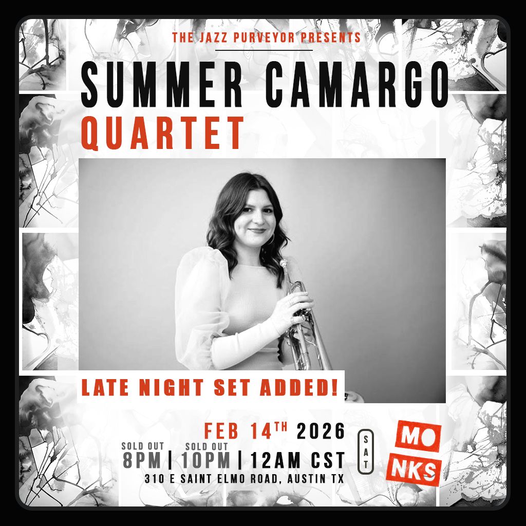 The Jazz Purveyor Presents: The Summer Camargo Quartet
