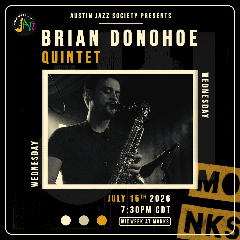 AJS Presents: Brian Donohoe Quartet