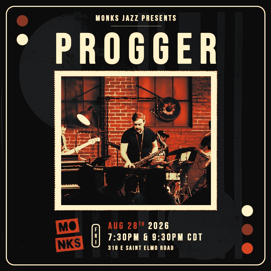 Progger artwork from Monks Jazz Club