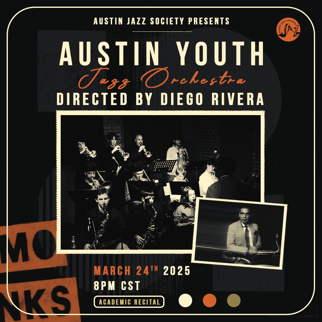 Austin Jazz Society Presents | Austin Youth Jazz Orchestra