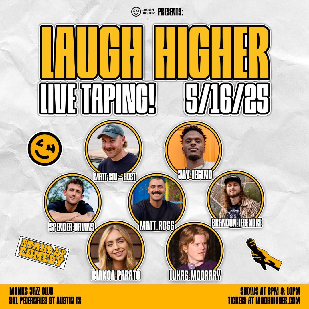 Laugh Higher Live Taping | Stand Up Comedy Show