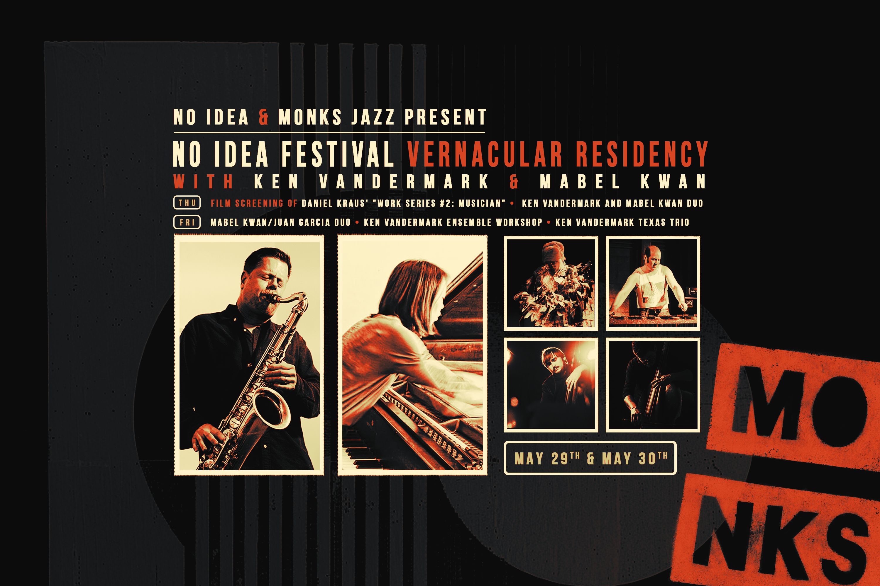 Night Two | The No Idea Festival Vernacular Residency with Ken Vandermark & Mabel Kwan