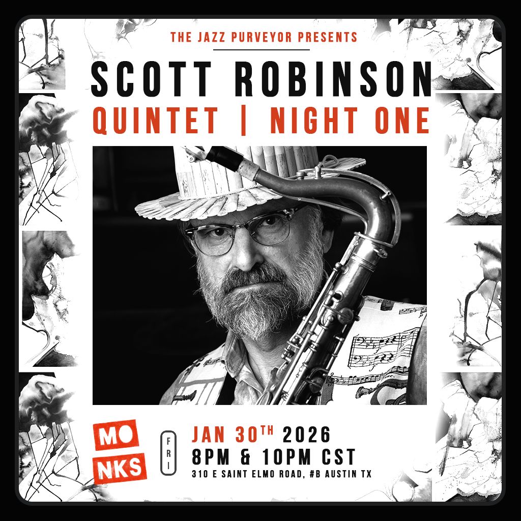 The Jazz Purveyor Presents: Scott Robinson Quintet | Night One