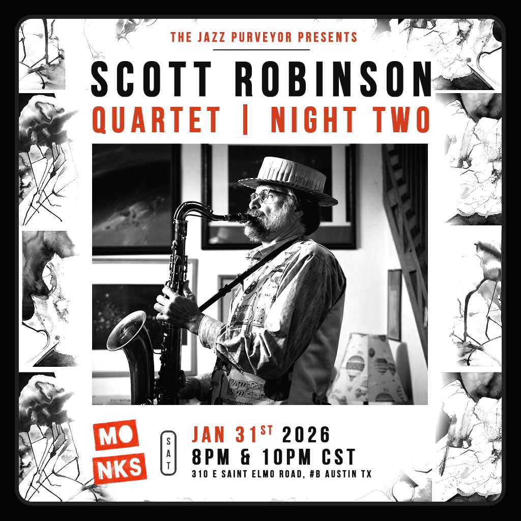The Jazz Purveyor Presents: Scott Robinson Quartet | Night Two