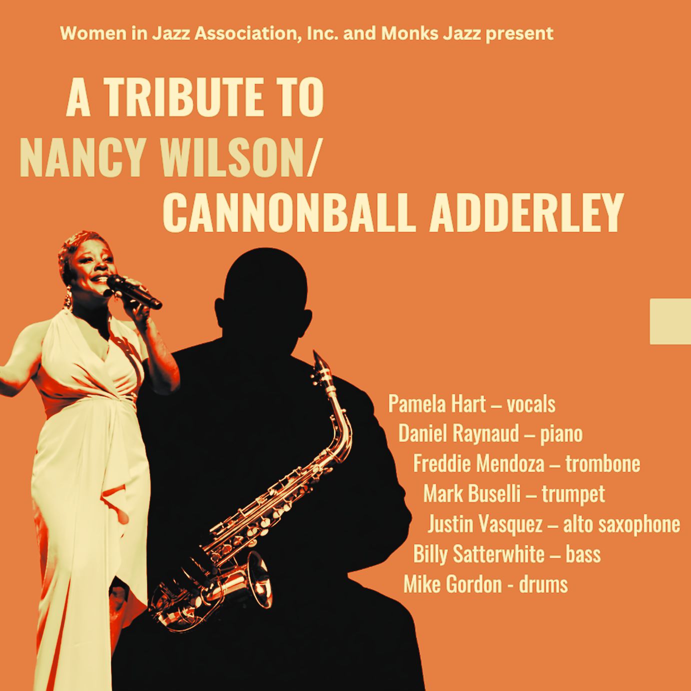Women in Jazz Association Present: A Tribute to Nancy Wilson and Cannonball Adderley