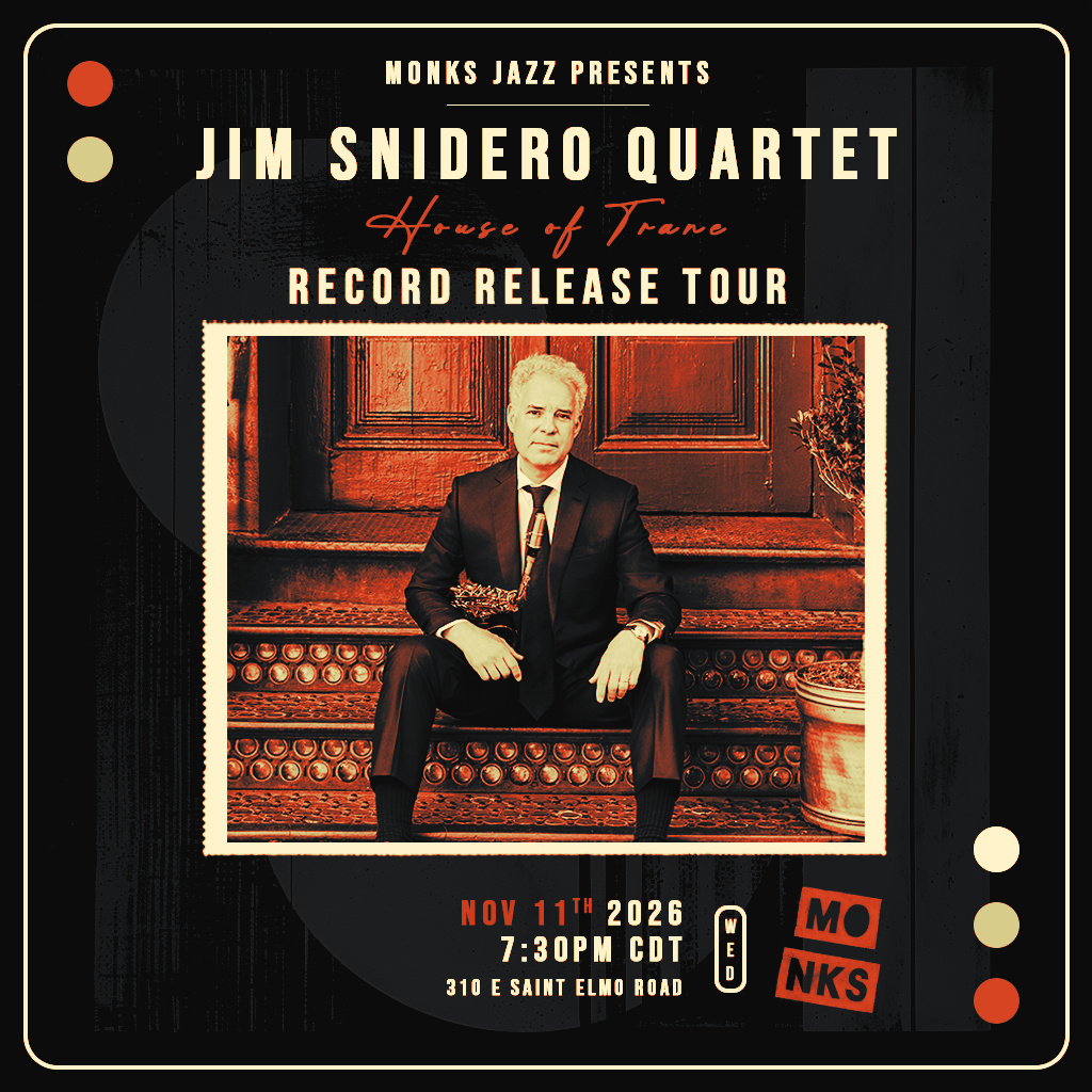 Jim Snidero Quartet "House of Trane" Record Release