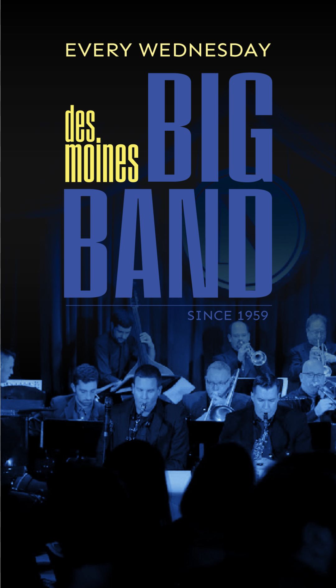 The Des Moines Big Band, in residence