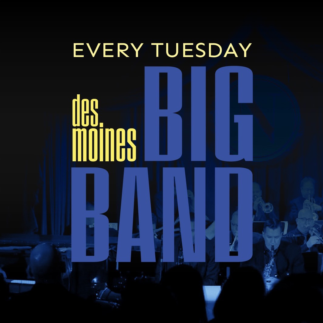 The Des Moines Big Band, in residence